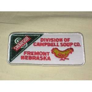   Soup   Fremont Nebraska   2 1/2 x 4 1/2 Inch Patch 