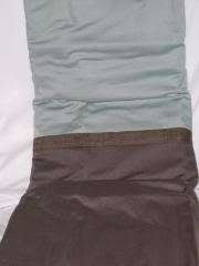New in package King duvet cover in ocean blue and chocolate by Umbra 