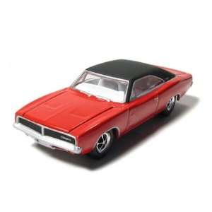  1969 Dodge Charger R/T 1/64 Red Toys & Games