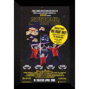   Awesome; I Shot That 27x40 FRAMED Movie Poster   A