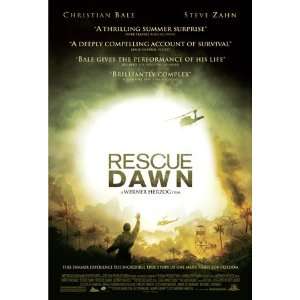  RESCUE DAWN B 27X40 ORIGINAL D/S MOVIE POSTER 