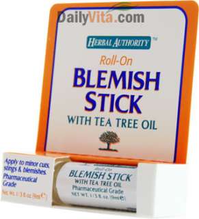 GNN Herbal Authority Roll On Blemish Stick+tea tree oil  