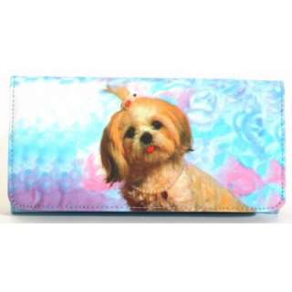 Maltese Dog Dogs Puppy Wallet for Purse Handbag Bucket  
