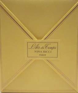MINT IN BOX LAir du Temps Perfume   Parfum~1/2 oz~Nina Ricci~Lalique 