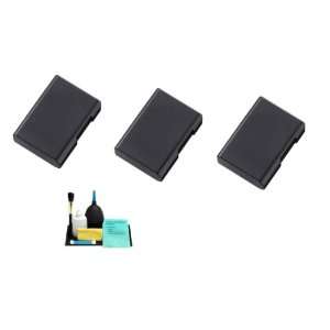  3 Pack Of Li Ion Extended Life Replacement Battery for Nikon 