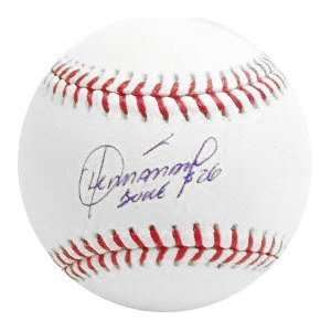  Orlando Hernandez Autographed Baseball with El Duque 