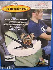 DOG CAR SAFETY BOOSTER CAR SEAT NEW  