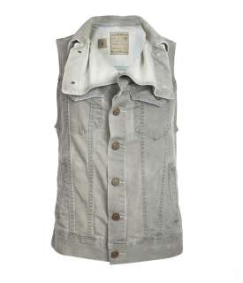 Kay Denim Gilet, Women, Outerwear, AllSaints Spitalfields