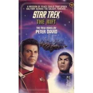  The Rift (Star Trek #57) [Paperback] Peter David Books