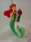  Little Mermaid Ariel Christmas Ornament Oyster Shell 2008 