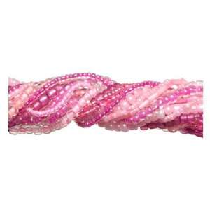   Pink Seed Bead Mix   Jewelry Basics Seed Bead Arts, Crafts & Sewing