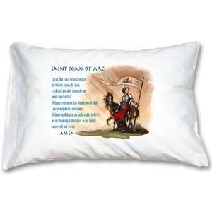  St Joan of Arc Prayer Pillowcase 