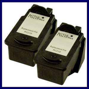 Pack Ink Cartridge for Canon PG 210 Black PIXMA MP280 MP480 MP490 