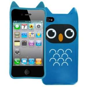  EMPIRE Apple iPhone 4 / 4S Poly Skin Case Cover (Owl 