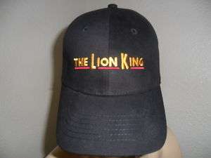 LION KING HAT cap Disney movie broadway musical show  