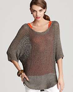 Vince Sweater   Metallic Yarn Shirttail