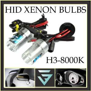   Bi Xenon H3 8000K HID Xenon Hi Halogen Low Xenon Beam Bulbs Camera