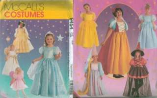   Storybook Princess Characters Costume Sewing Pattern Halloween Childs