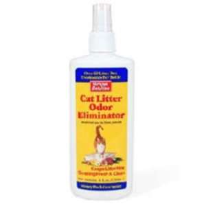  New   Cat Litter Odor Eliminator Spray 8 oz by Bramton 