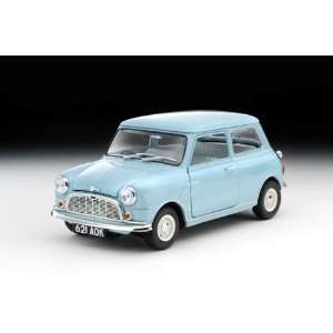  MORRIS MINI MINOR 1959 BLUE in 118 scale by Kyosho Toys 