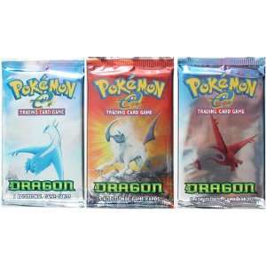  Pokemon Dragon Booster Pack (9 Cards) Toys & Games