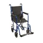 Drive Medical   Aluminum Transport Chair   Fixed Arm {Non Removable 