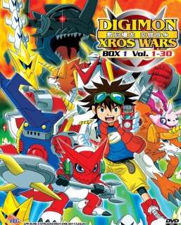 Digimon Xros Wars (TV 1   30) DVD R0 *NEW*  