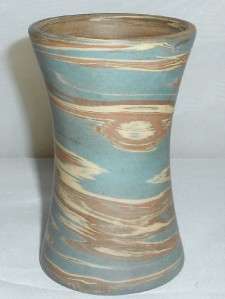 Vintage Niloak Pottery Mission Swirl Vase Art  