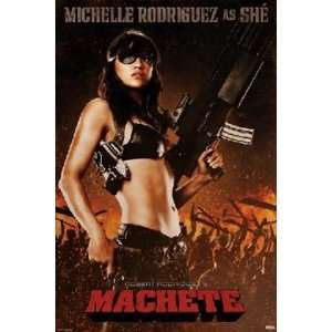  Machete She Michelle Rodriguez Movie Poster 24 x 36 inches 