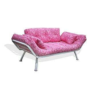 Pink Paisley Mali Soft/Cushion Futon  American Furniture Alliance For 