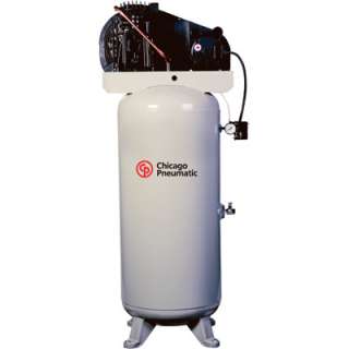 Chicago Pneumatic Recip Air Compressor 3.5 HP, 60 Gal  