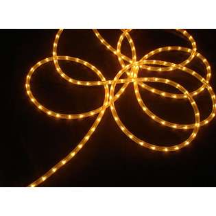 Hofert 100 Gold Commercial Length Christmas Rope Light On a Spool at 