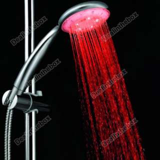   Wall Mount Showers Head Water Bathroom RGB Three Colors A1 New  