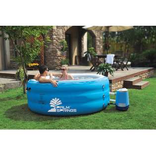 Palm Springs Inflatable Home PRO Bubble Spa Hot Tub WITH cover at 