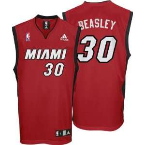  Michael Beasley Youth Jersey adidas Red Replica #30 Miami 