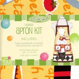   Appetite Fashion Apron Kit Fabric By The Each Arts, Crafts & Sewing