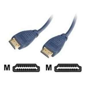  6 ft Velocity HDMI/HDMI Cable Blue Electronics