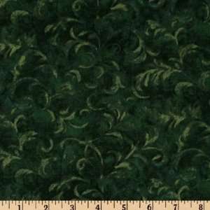   Acanthus Texture Green Fabric By The Yard Arts, Crafts & Sewing