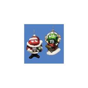   Candy Fantasy Red & Green Glass Christmas Ornaments 5