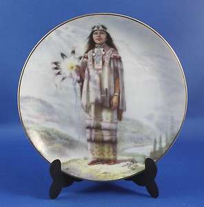   Waters The Crow Bride Plate by Gregory Perillo American Indian Bridal