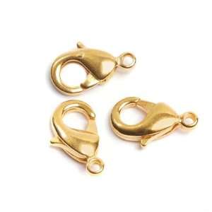  11mm Antique Gold Lobster Clasps Arts, Crafts & Sewing