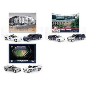   Road Dodge Charger/Corvette 2 Pack with Stadium Card New York Yankees