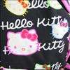 Hello Kitty Backpack Rucksack School Bag Sign Black  