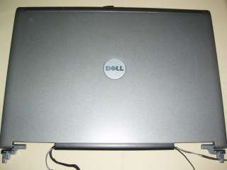 LAPTOP LCD SCREEN DELL D620 COMPLETE ASSEM. HINGES ECT  