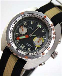 Perfect condition steel case,scew back type with outer rotating bezel