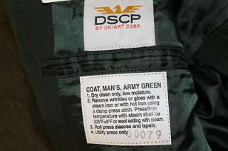 Army Military DSCP Dress Uniform  Dress Shirt, Jacket, Trench 