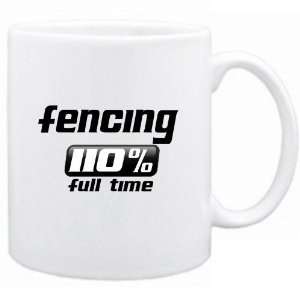 New  Fencing 110 % Full Time  Mug Sports