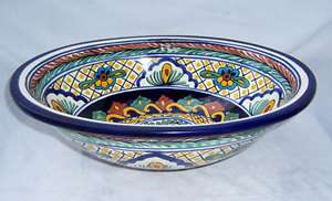 05 (M) Mexican Ceramic sink Talavera sinks wash basin  