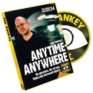  Magic DVD Anytime Anywhere by Jay Sankey Toys & Games