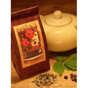 Salt Spring Tea Viva Blackcurrant Herbal Tea   1.9oz Bag  